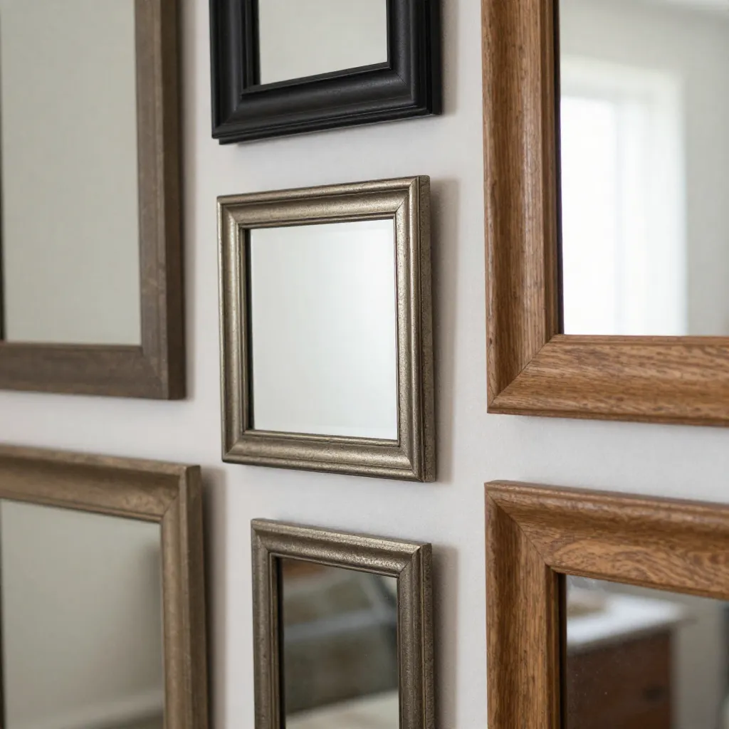 Transformación de espacio con espejo